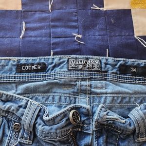 Affliction mens Cooper jeans size 34